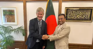 প্রধানমন্ত্রীর পররাষ্ট্র বিষয়ক উপদেষ্টার সঙ্গে আন্তর্জাতিক জলবায়ু প্রতিনিধিদলের সাক্ষাৎ